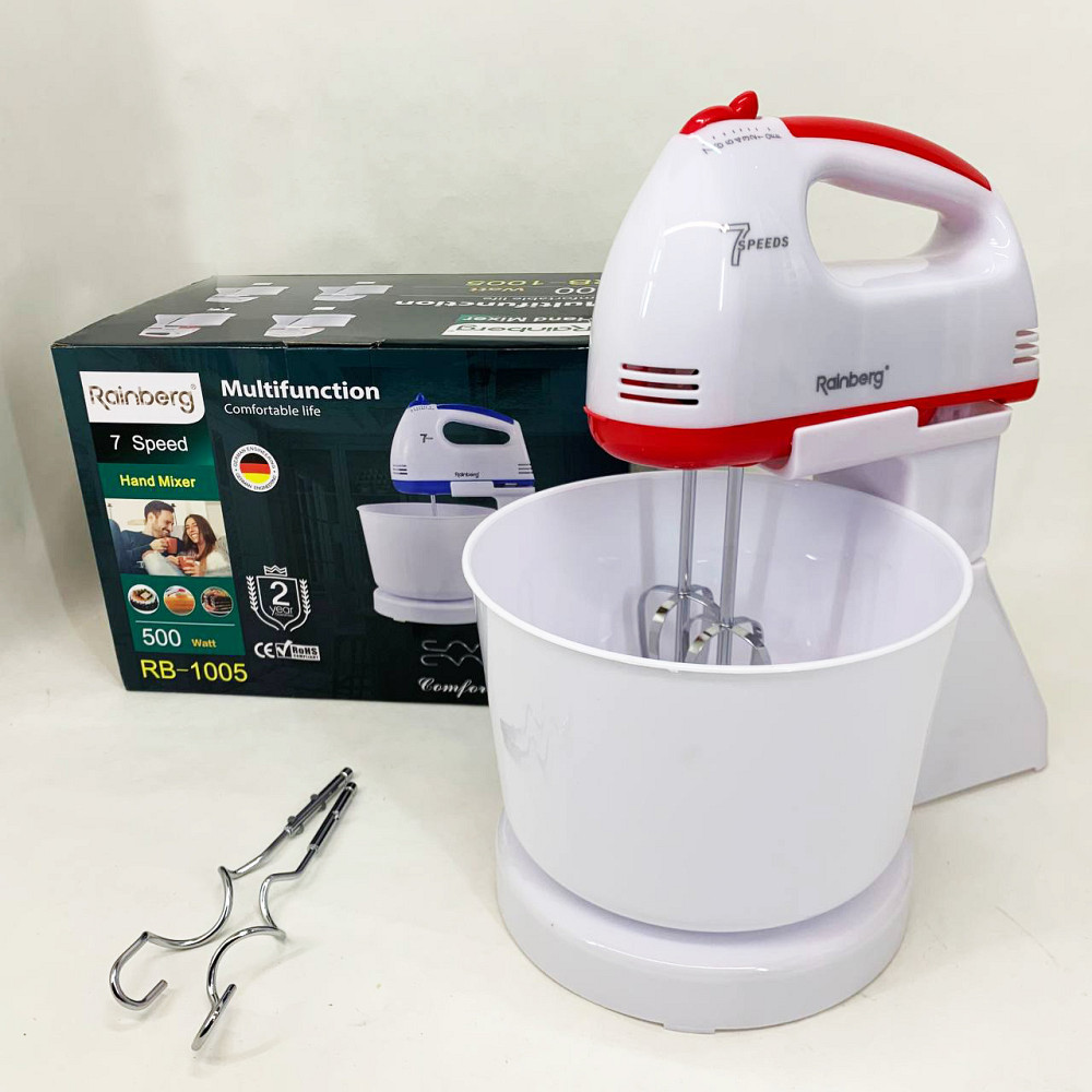 Міксер для зручного приготування їжі, Ручний міксер для випічки Надійний кухні OF-66 Івано-Франківськ - фото 7