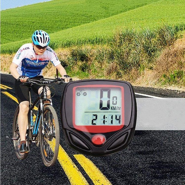 Спідометр на велосипед максимальної швидкості, Оптимальний велокомп'ютер, Лічильник для велосипеда ZS-73 Івано-Франківськ - фото 3