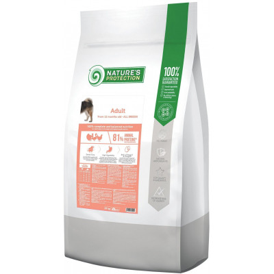 Сухой корм для собак Nature's Protection Adult All Breeds 18 кг (NPB46029) Винница - изображение 1