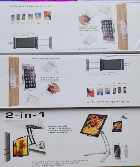 Підставка під Смартфон, Планшет 2в1. Новинка! Харків - фото 6