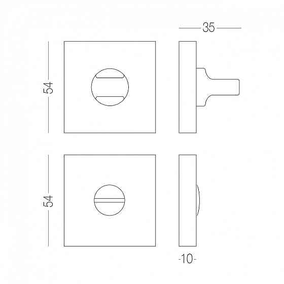 НАКЛАДКА ПІД WC T12 SS НЕРЖАВІЮЧА СТАЛЬ Київ