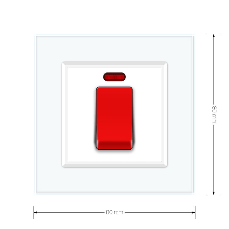 LIVOLO Майстер вимикач 20 ампер Livolo білий (VL-C7KMKV20A-2WP) Коломыя - изображение 3