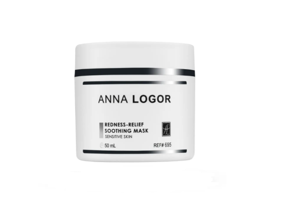 Заспокійлива маска проти почервоніння Anna Logor Redness-Relif Soothing Mask 50 мл Дніпро