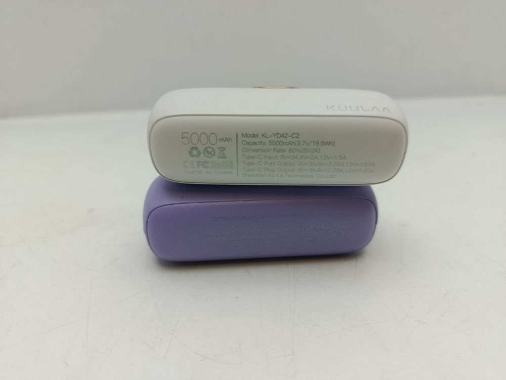 Міні-павербанк Kuulaa KL-YD42-C2 5000 mAh зі штекером Type-C ( товар вживаний) Луцк - изображение 2