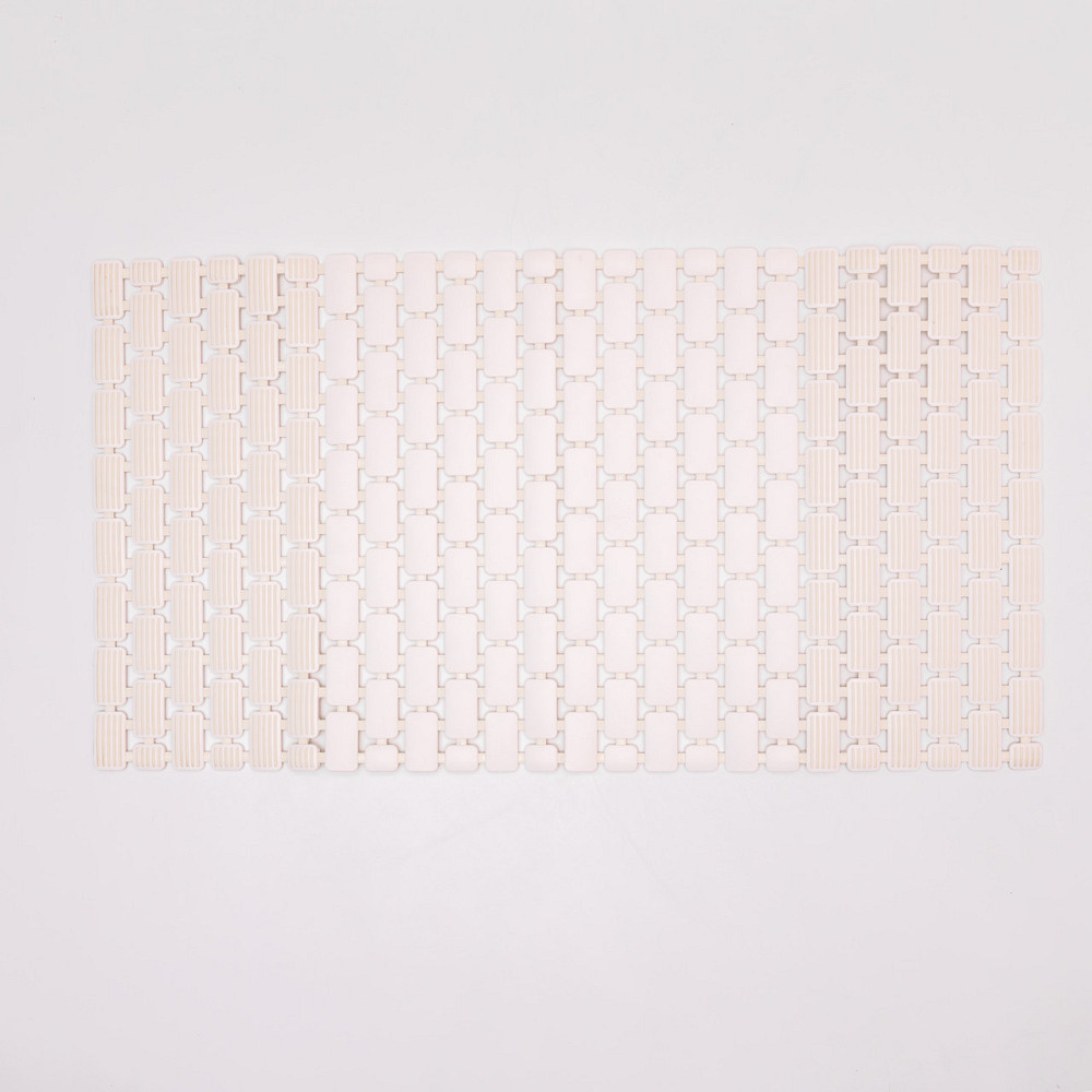 Yiwu Килимок для душу із полівінілхлориду на присосках 73×40 см Білий HP-42-8W Коломыя - изображение 2