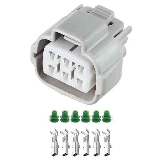 Разъем коннектор 6-кон., Дат, Света, 6189-0323, 90980-11663, 90980-11194, SUMITOMO, Toyota, Lexus, Toyota 40961 Киев