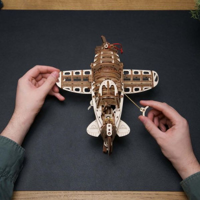 Конструктор Ugears Самолет Бешеный Шершень (6337396) Винница - изображение 9