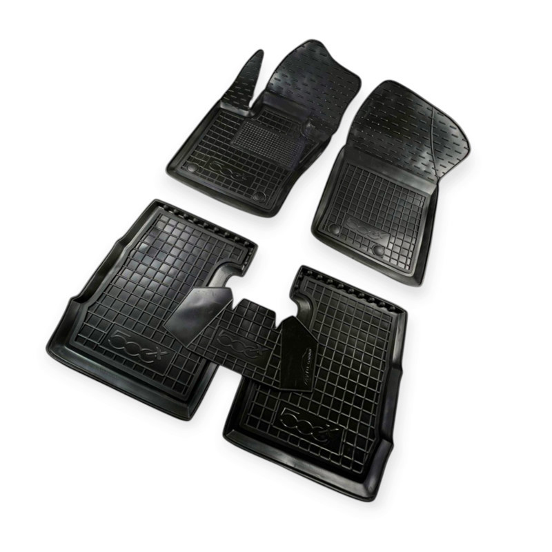 Килимки fiat 500 x 2014-> борт 2,5см, з перемичкою салону Мукачево - фото 1