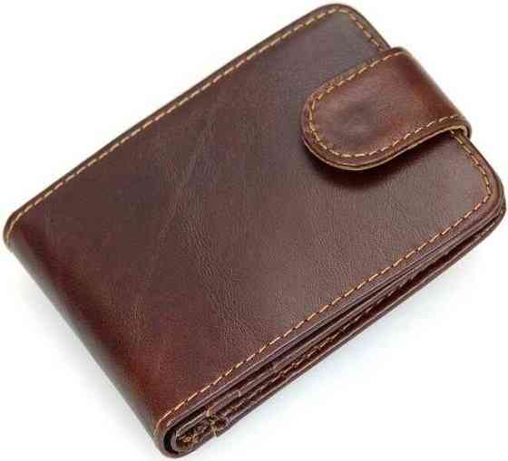 Кредитница чоловіча Vintage 14509 шкіряна Коричнева Київ