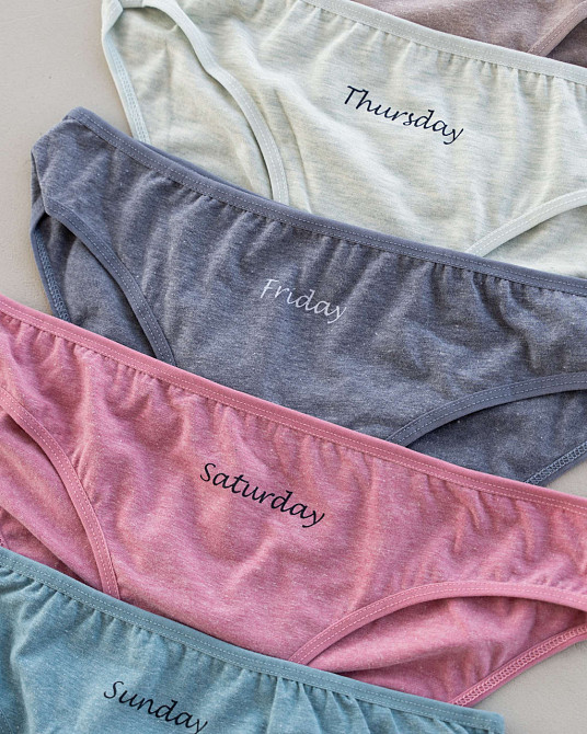 Набір жіночих трусиків упаковка 7 шт Nicoletta 713108 S Київ - фото 6