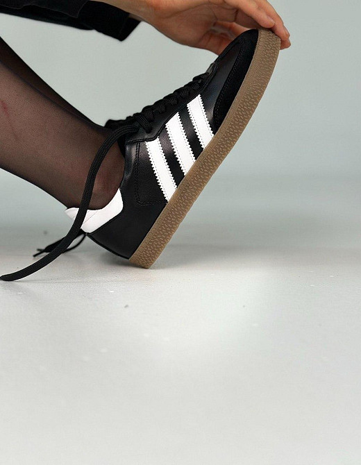 Olli Кроссовки женские OLLI черные натуральная кожа низкий ход 36-41 (T-1-21413) Коломыя - изображение 3