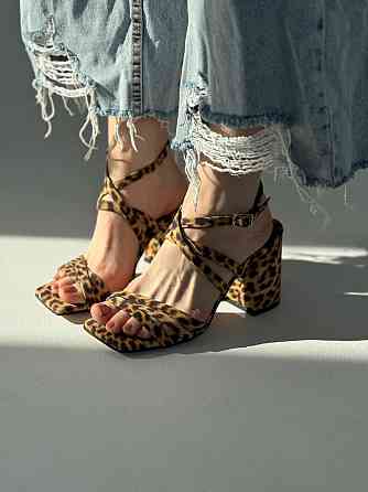 Roberto Netti Стильні босоніжки жіночі леопардові літні шкіряні Roberto netti 2754/8/1 з квадра Коломия