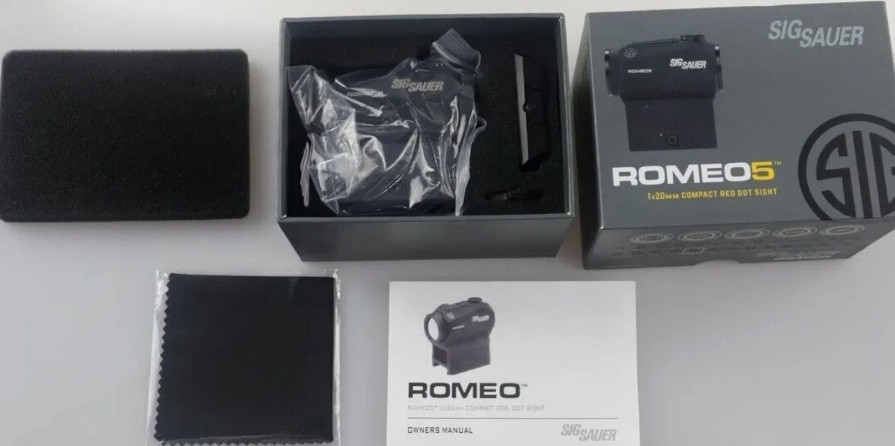 Коллиматорный прицел Sig Sauer Optics Romeo 5 1x20mm Compact 2 MOA Харьков - изображение 2