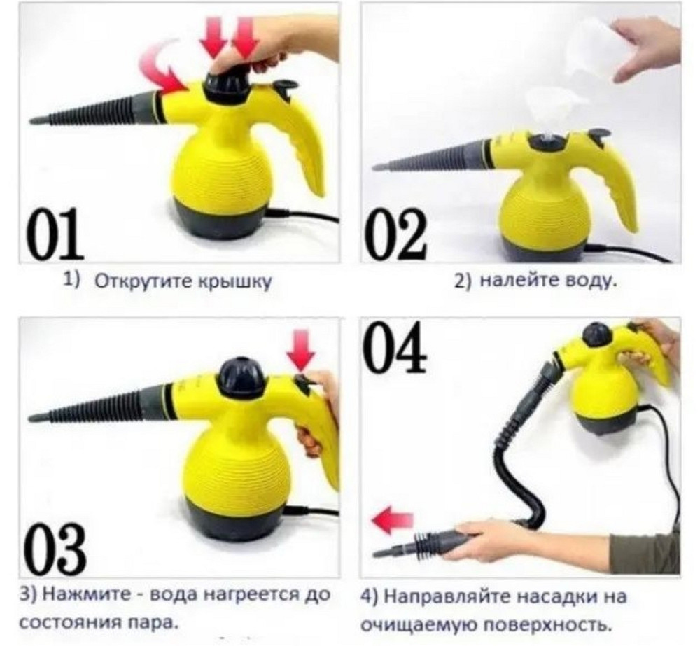 Пароочиститель с функцией отпаривателя Steam Cleaner Pro пароочиститель. Киев - изображение 4