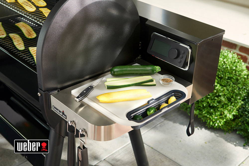 Дошка для нарізки, пластикова з лотком Weber 7032 Код: 009990 Рівне - фото 6