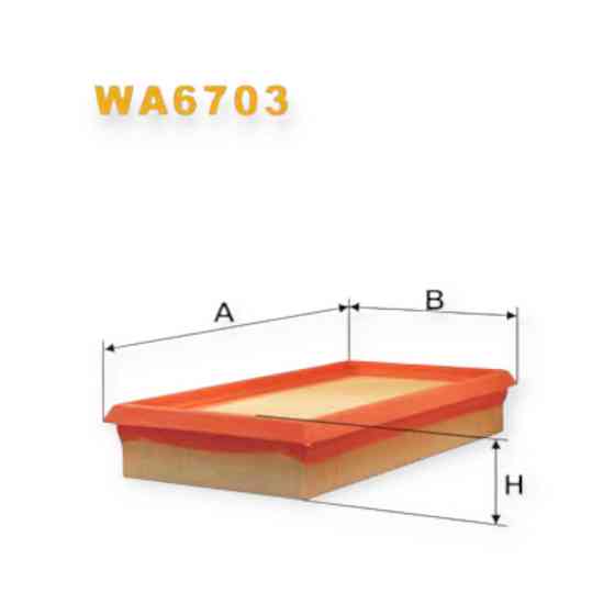 Фільтр повітряний автомобіль Рено Kangoo 1.9D (1997-2007) Мукачево