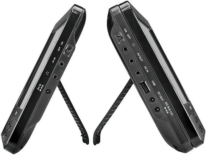 SILVERCRES T® Портативный DVD-плеер DVD USB-плеер Автомобильный монитор в подголовнике с 2 x 9 экранами SPDVD Днепр - изображение 3