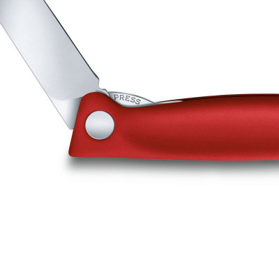 Кухонный нож Victorinox SwissClassic Foldable Paring 11 см Red (6.7801.FB) Винница - изображение 3