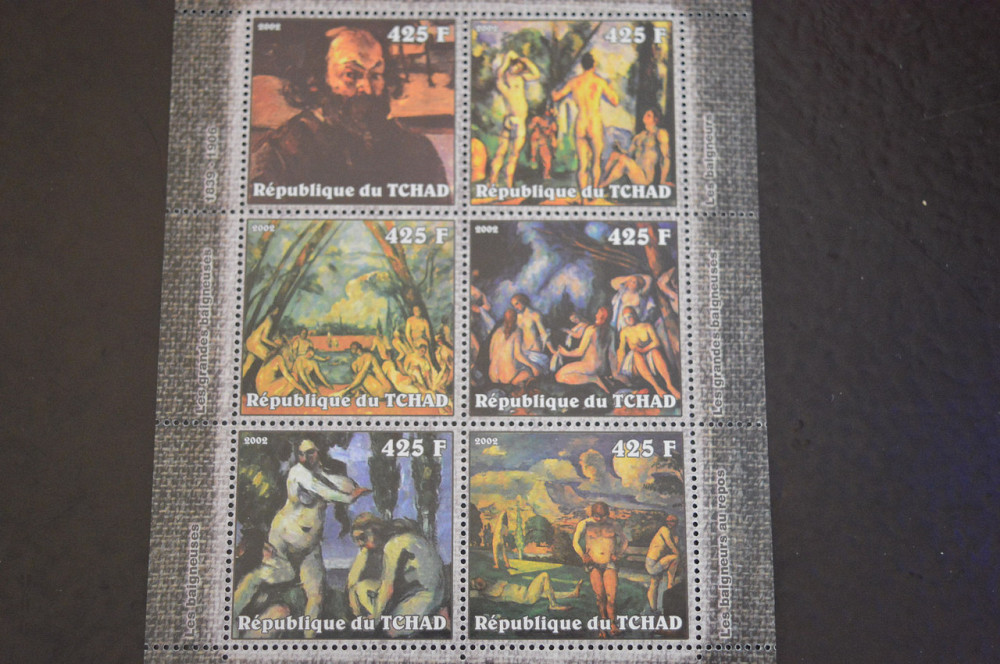 Чад. Искуство. Личности. Блок. 2002 год (В-8) Полтава - изображение 1