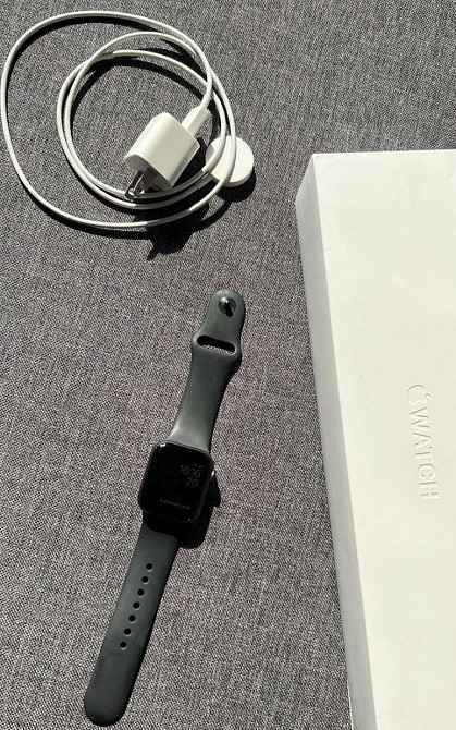 Apple Watch 5 (40mm) Space Grey Aluminum Case Black Sport Bend. Харків - фото 7