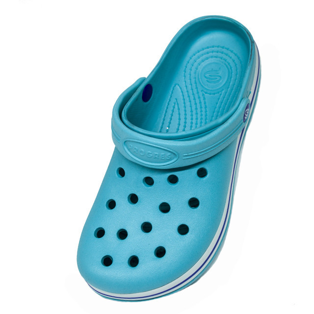 Крокси жіночі м'ята сабо бірюза, колір Одеса - фото 7