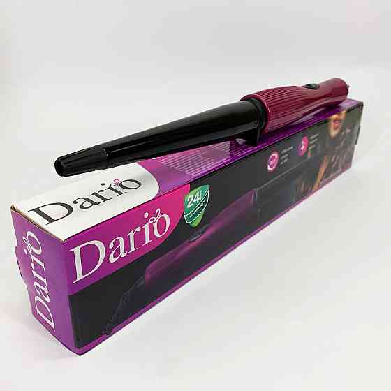 Плойка для локонів і утяжки волосся Dario DHC650C, Конусна плойка для завивки та укладання NB-15 Івано-Франківськ