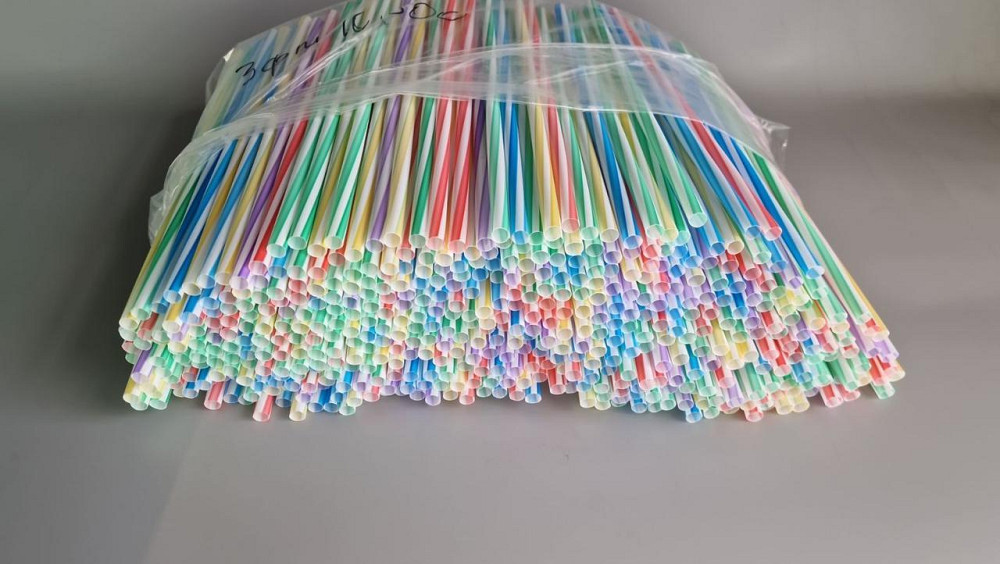 Трубочки широкі для напоїв d8-25см Гвинтові мікс (500 шт) Харків - фото 2