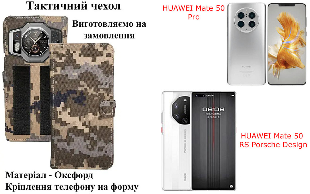 Тактичний чохол для Google Pixel 7, Pixel 7a, Pixel 7 Pro, кріпиться до спорядження на липучці Київ - фото 1