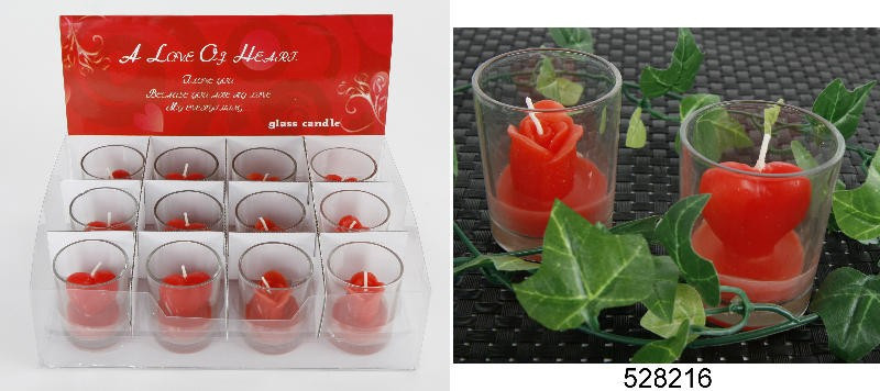 Свічка "Троянда" у баночці 5х6 см Рівне - фото 1