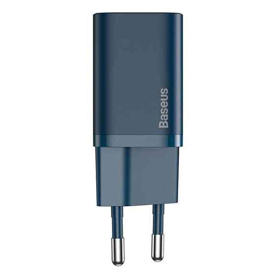 Мережевий зарядний пристрій Baseus Super Si Quick Charger 1C 20W EU Blue Київ