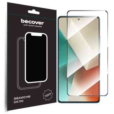 Скло захисне BeCover Xiaomi Redmi Note 13 Pro Black (710364) Вінниця