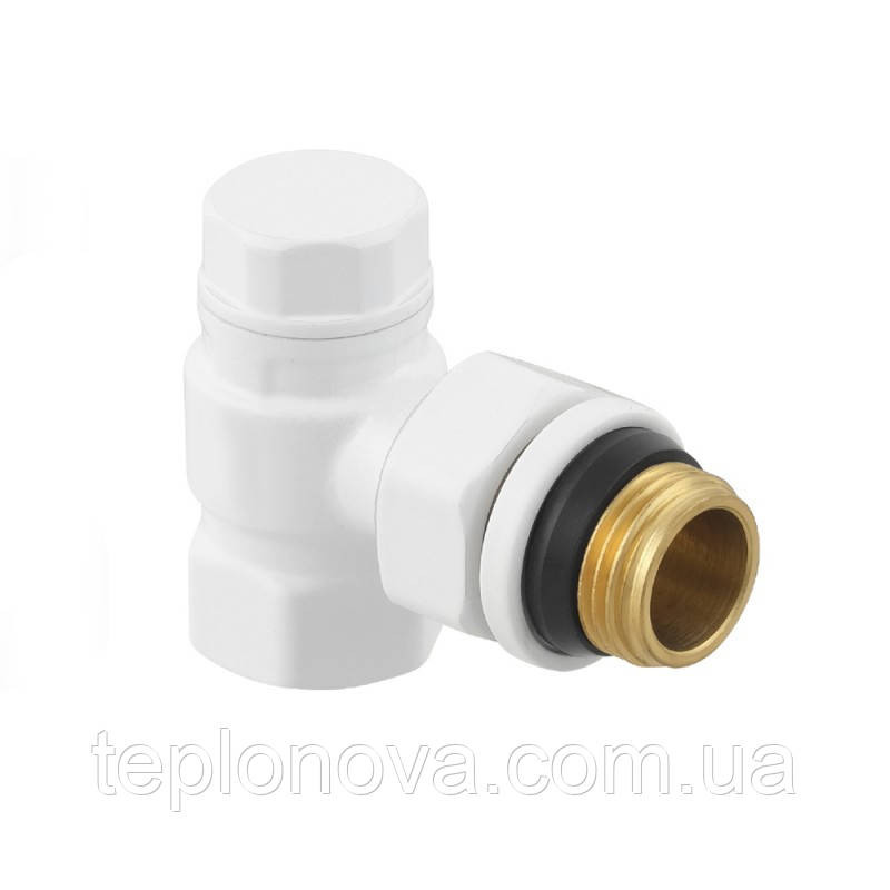 Комплект термостатических клапанов угловой Raftec DKTU11‑W 1/2