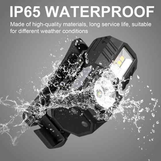 Фонарь налобный для строительных работ T131-XPE+3SMD, Налобный светильник для точных работ JT-48 Львов
