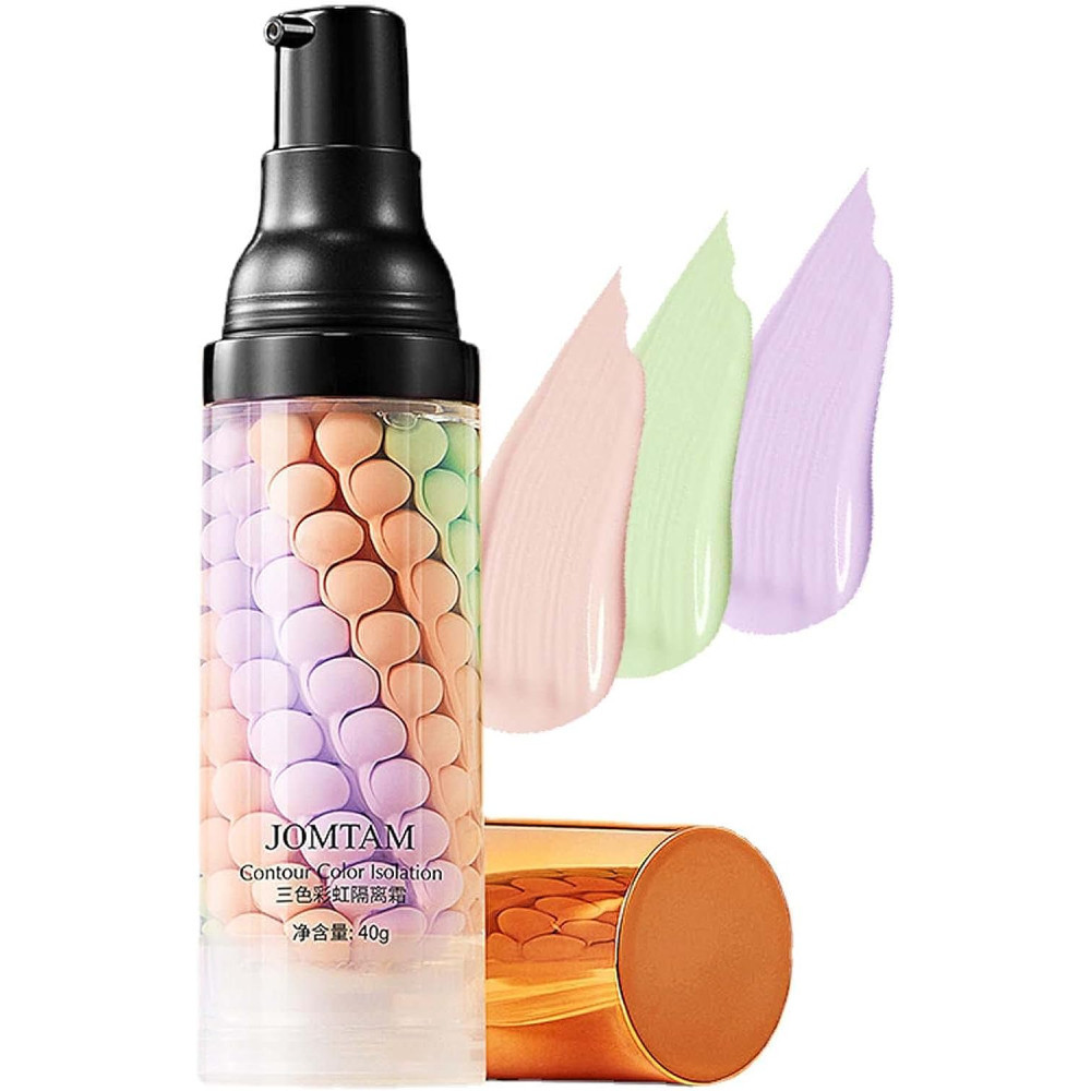 Триколірна база під макіяж 40 мл, Jomtam + Подарунок Кушон Images Moisture Beauty Cream / Праймер для обличчя Київ - фото 4