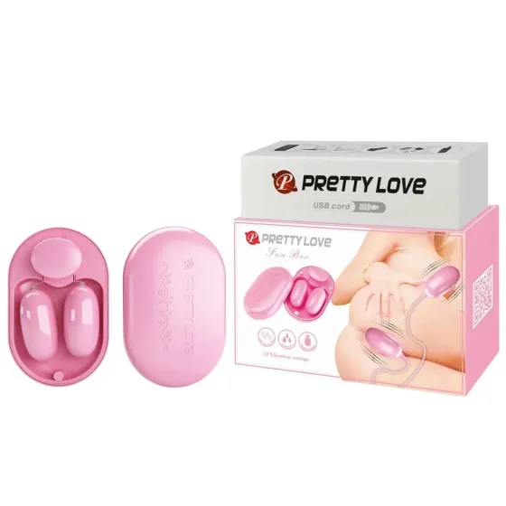 Виброяйцо PRETTY LOVE - Fun Box Pink, BI-300054 Sex Aura Киев
