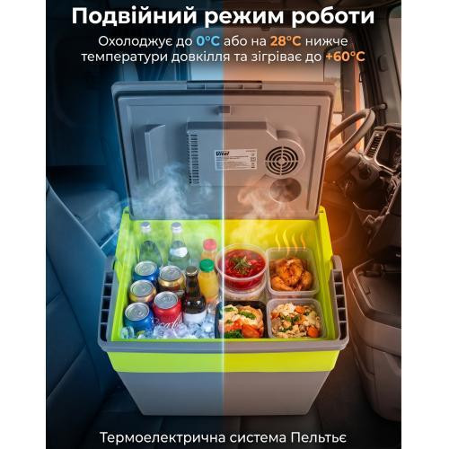 Термоэлектрический холодильник VBS-1030 30 л 12V/220V 58W Харьков - изображение 13