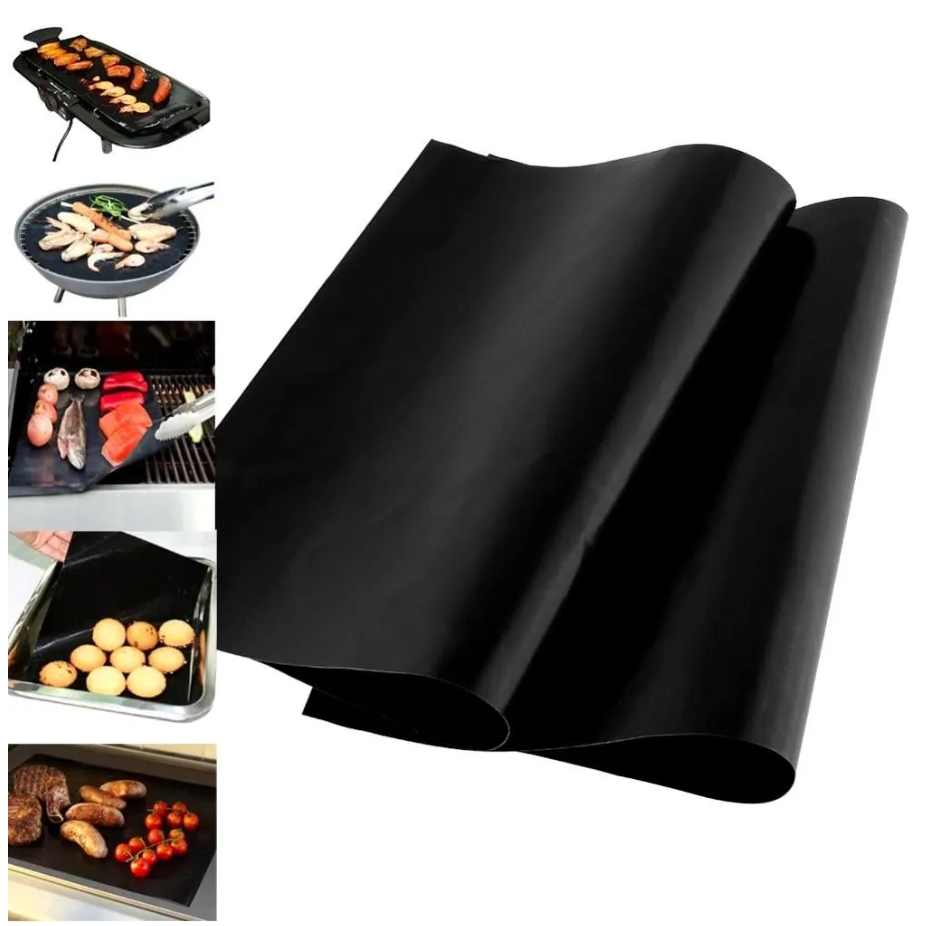 Многоразовый антипригарный коврик для гриля 40x33 см Киев - изображение 2