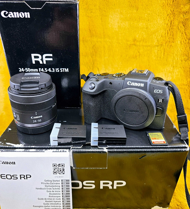 ТОП Стан! Фотоапарат Canon EOS RP з об'єктивом RF 24-50 mm.5000кадрів. Київ - фото 8