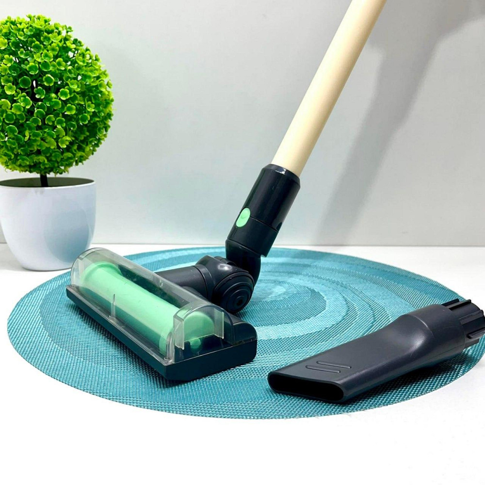 Пилосос WToys 3 насадки підсвічування дзижчання всмоктуючий пил М'ятний (83718) Чернігів - фото 3