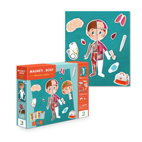 Розвиваюча магнітна гра "Людське тіло" DoDo 200220 Вінниця