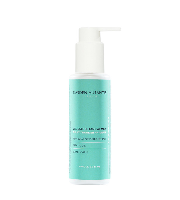 Молочко для деликатной очистки кожи Delicate botanical milk GARDEN AURANTIS 100 мл Киев - изображение 3