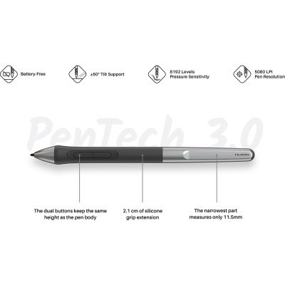 Графический планшет Huion Inspiroy 2 L (H1061P) Винница - изображение 8
