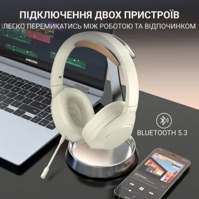 Навушники Fifine X3W Wireless White (X3W) Вінниця