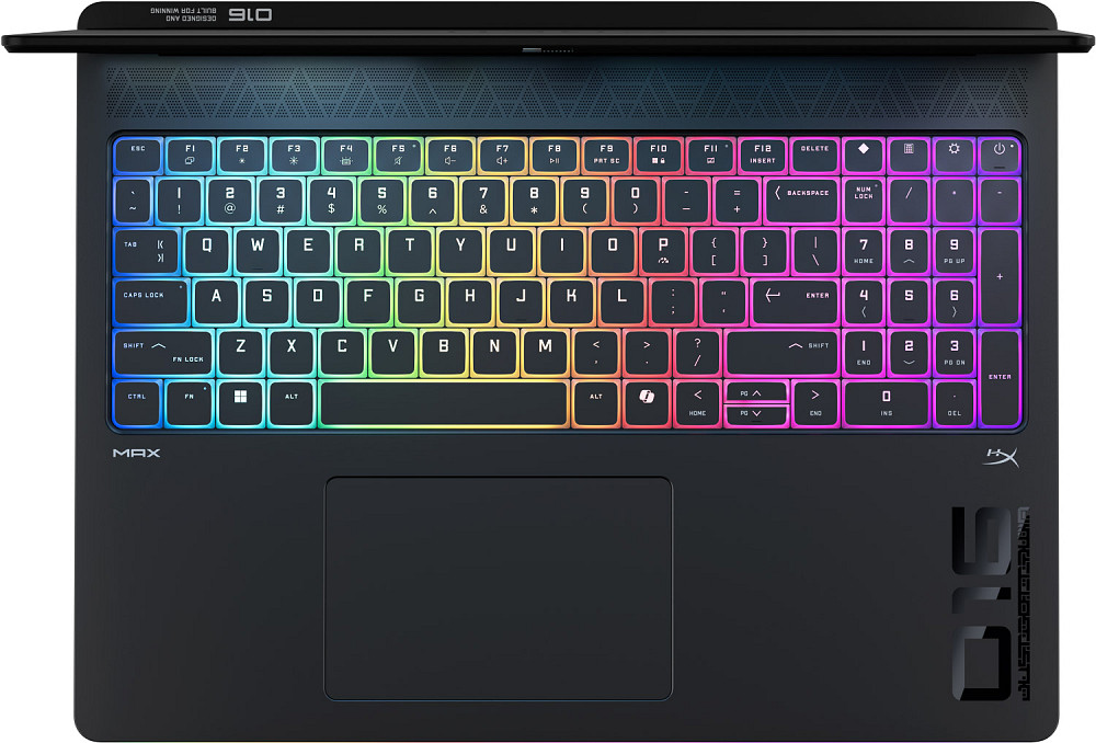 HP OMEN MAX 16-ak0011ua 16" 2K IPS, 400n/Ryzen AI 7-350 (5.0)/24Gb/SSD1Tb/RTX 5060,8GB/DOS/Чорний Вінниця - фото 6