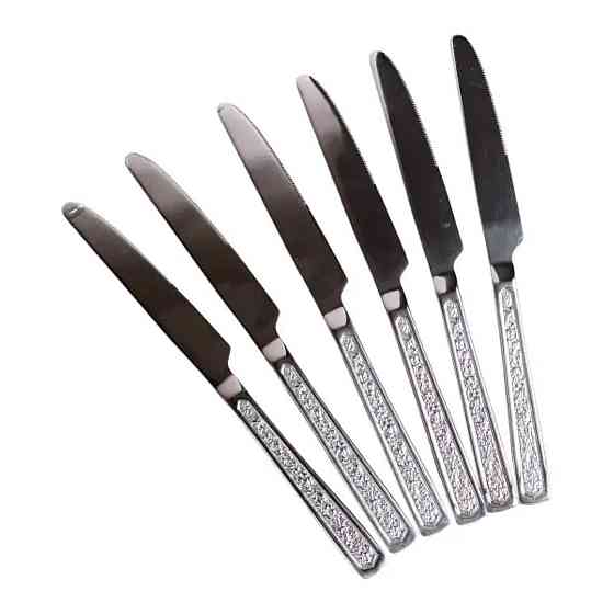 Набор столовых ножей из нержавейки, 6 шт. Киев