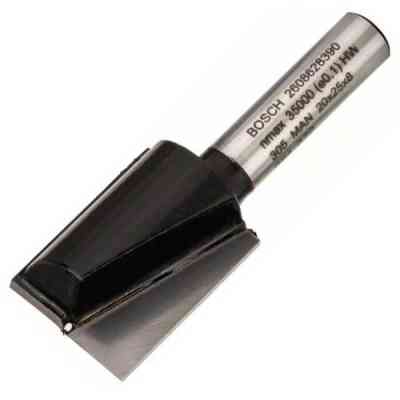 Фреза Bosch Professional пазовая, Std, S8, D20, L25 (2.608.628.390) Винница