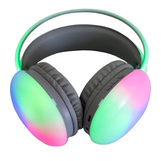 Бездротові навушники WK32 BT з LED підсвічуванням, Bluetooth, мікрофон, стерео звук Одеса