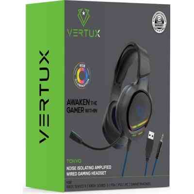 Навушники Vertux Tokyo 7.1 Mini Jack 3.5мм Blue (tokyo.blue) Вінниця