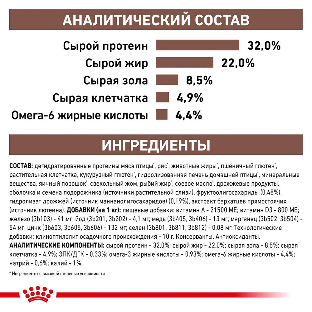 Royal Canin Gastrointestinal (Роял Канін Ґастрофінтансал) сухий корм для котів при розладах травлення 2 кг. Запоріжжя - фото 6