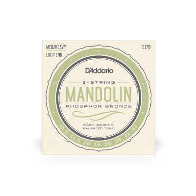 Струни для гітари D&apos;Addario Mandolin Phosphor Bronze Medium/Heavy (11.5-41) (EJ75) Вінниця - фото 1